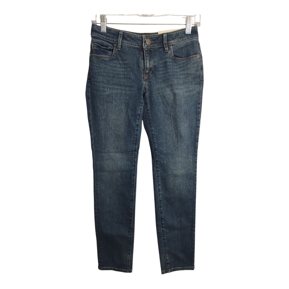 LOFT Curvy Skinny‎ Preppy Stretch Fall Winter Boho Denim Jean 25P